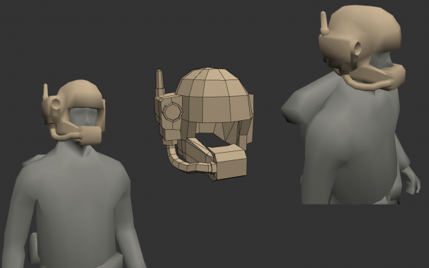 Imperial guard helmets
