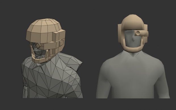 Imperial guard helmets