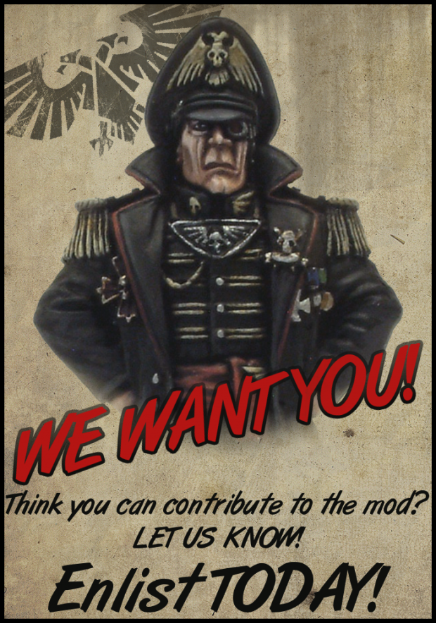 We want YOU!
