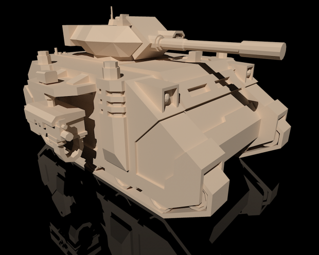 Space Marine Predator Destructor Tank