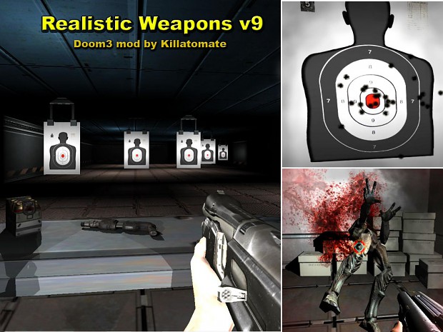 Doom 3 Realistic Weapons v9 Logo