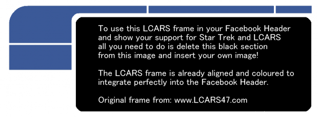 LCARS facebook header frame