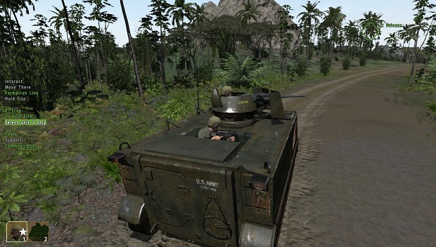 In our next release The M113 APC