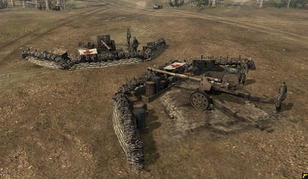 another Pak43 emplacement