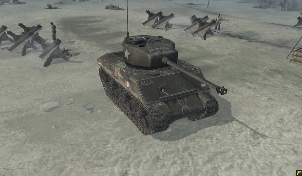 Canadian M4A3 Sherman 76 (W) - "Sherman IVA"