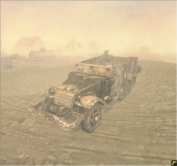 M3 halftrack (Desert Rats)