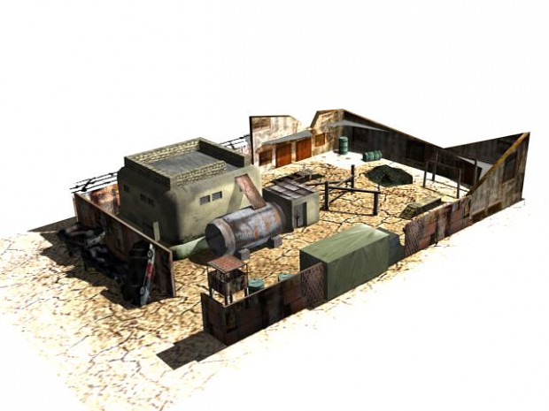BoS Barracks model