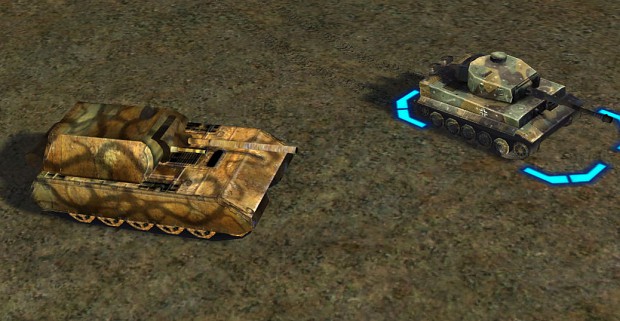 Maus Super Heavy Tank & Tiger Heavy Tank