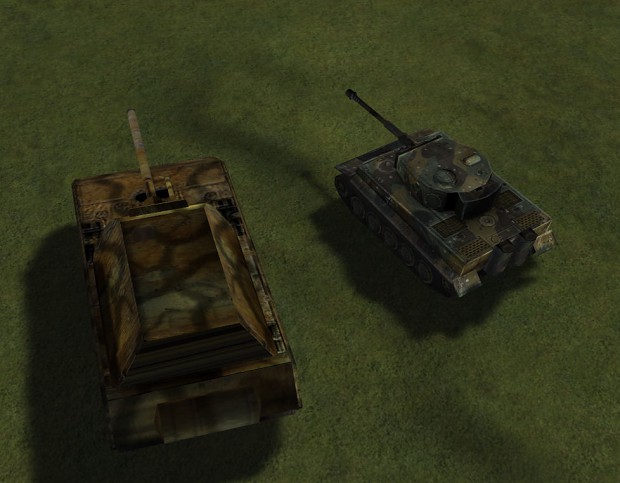 Maus Super Heavy Tank & Tiger Heavy Tank