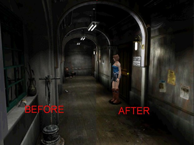 Resident Evil 3 Environmental Graphics Mod