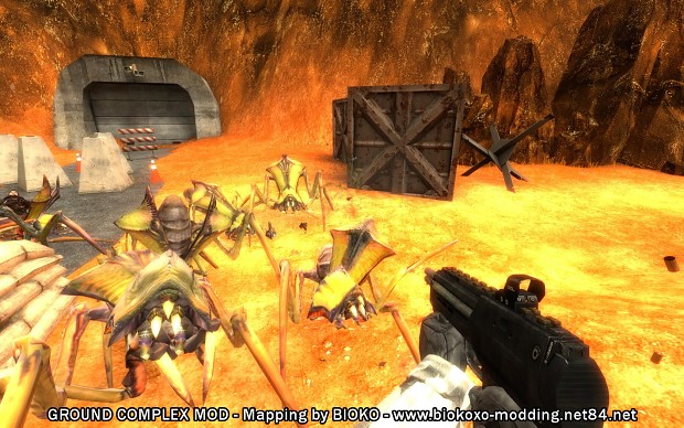 More screenshots from the desert level