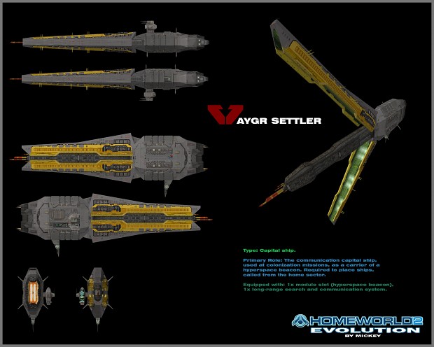 Vaygr Settler Concept (Communication Ship)