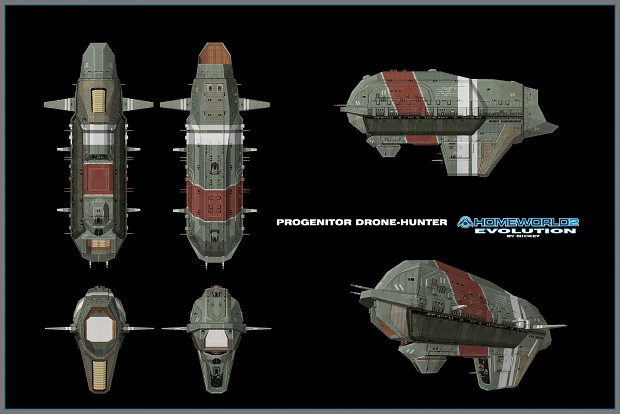 Progenitor DroneHunter (analogue of frigate class)