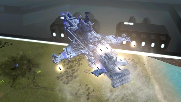 UEF tech 1 spaceship : ready for battle !