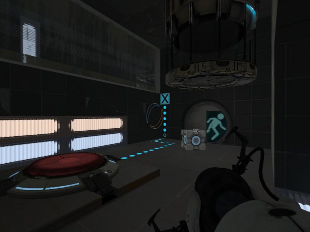 Final Version of First Testchamber In-Game