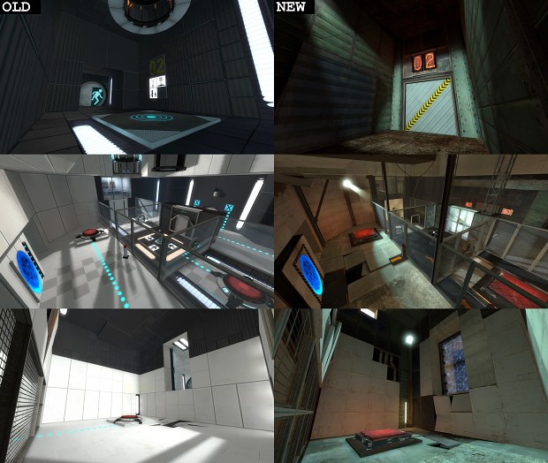 Experimental Test Chamber Style Changes