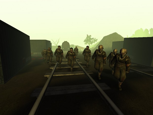 New zombie map: Train Tracks