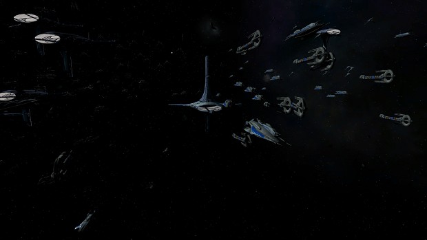 Huge Mass Effect Naval Engagement