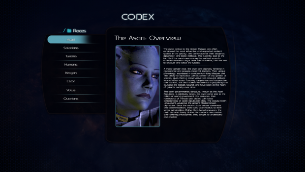 New Codex Entries