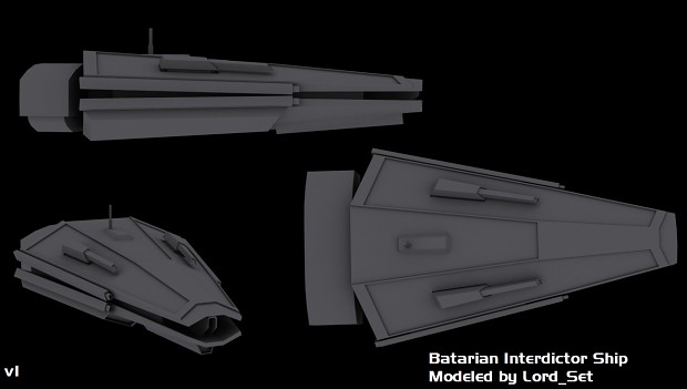 Batarian Interdictor Ship
