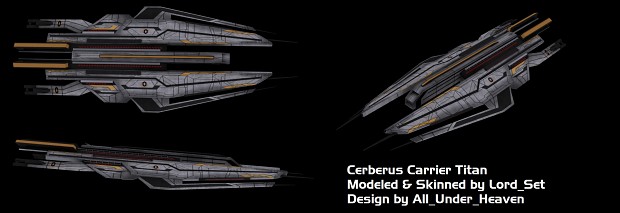 Cerberus Carrier Titan: Skinned