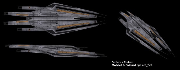 Cerberus Cruiser: Skinned