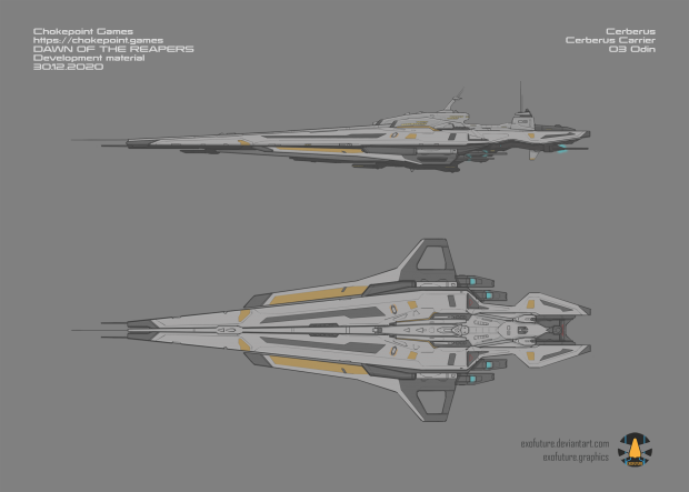 Cerberus Carrier Concept Art