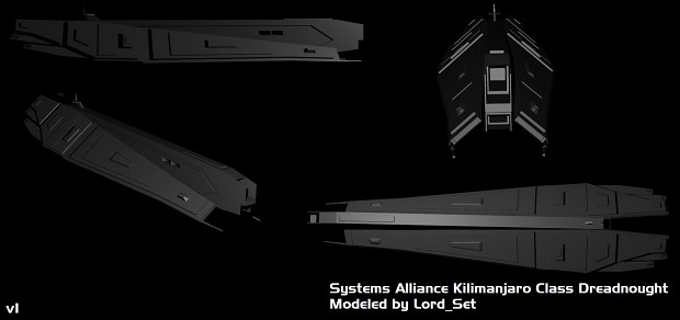 Systems Alliance Kilimanjaro Class Dreadnought