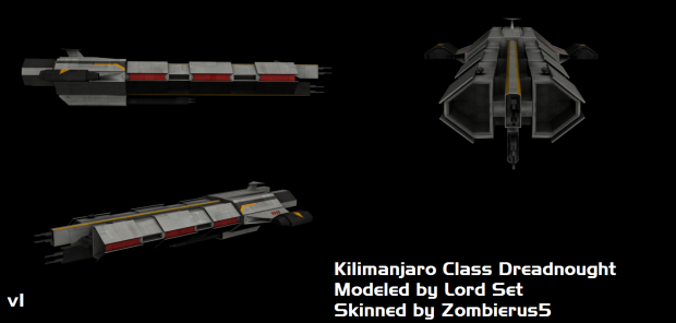 Kilimanjaro Dreadnought Skinned WIP