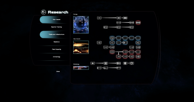 Research Menu New Buttons