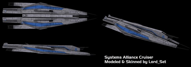Systems Alliance Cruiser: Skinned V2