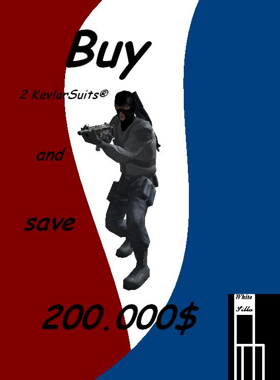 Buy 2 KevlarSuits and save 200000$