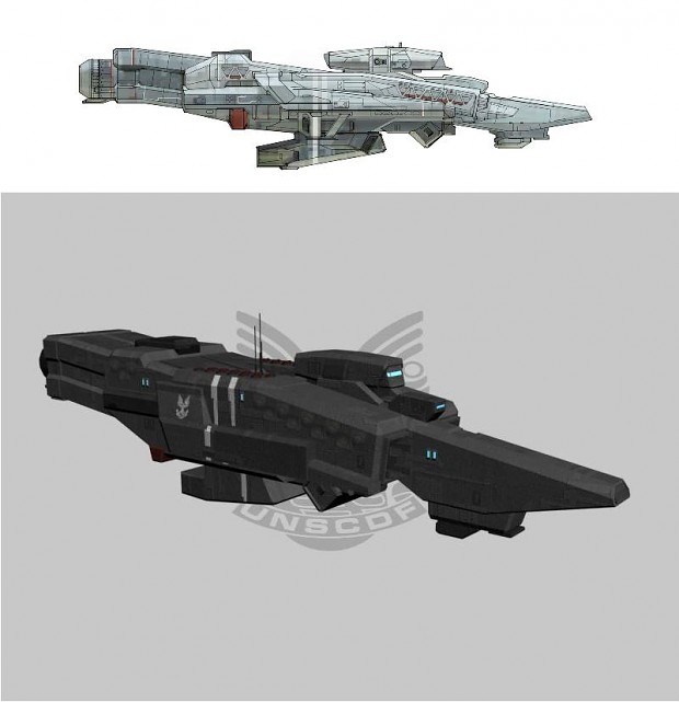new unsc mako class corvette, maybe image - X3 Covenant Conflict mod ...