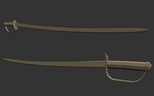 Sabre Sword Created By Chompster