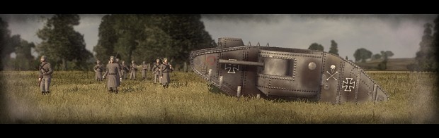 Captured British Tank