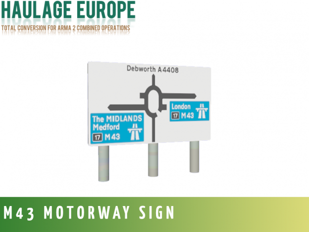 M43 Sign Front