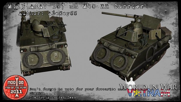 M113 ACAV w/M40 Recoilless rifle