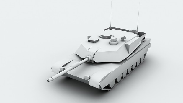 New and Improved M1A2 Abrams Model