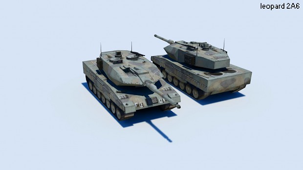 Leopard 2A6 Render