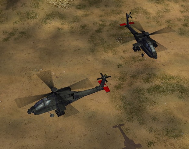 New Apache model and skin