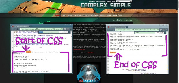Tutorial Pic: Finding the CSS in Page Source