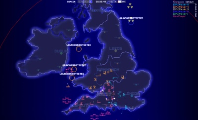 New UK map