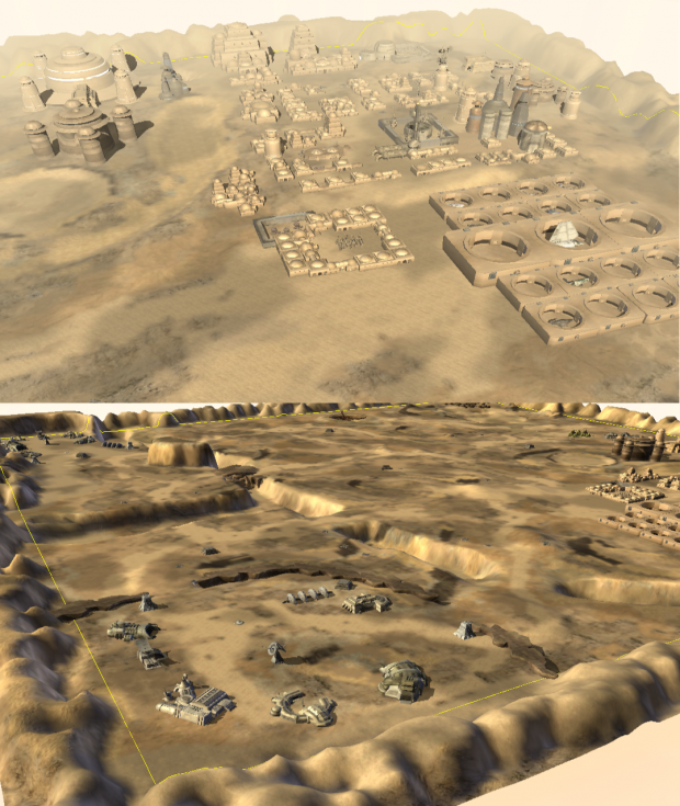 Tatooine Skirmish Map WIP