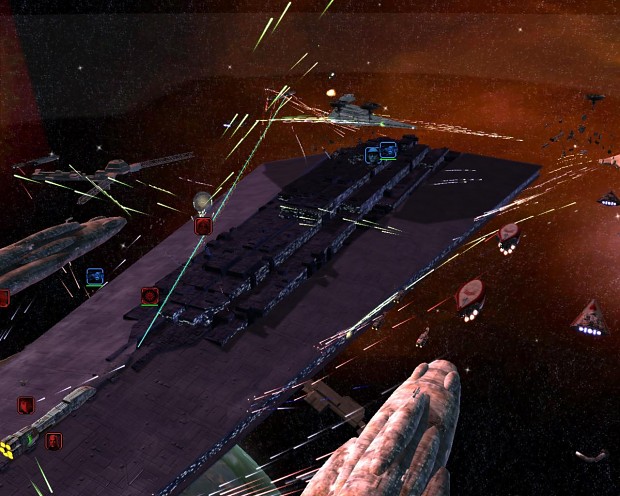 Rebel Fleet versus the Executor