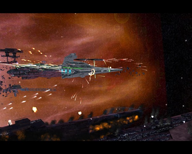 Rebel Fleet versus the Executor