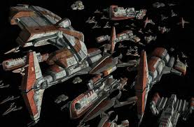 Actual republic fleet in game