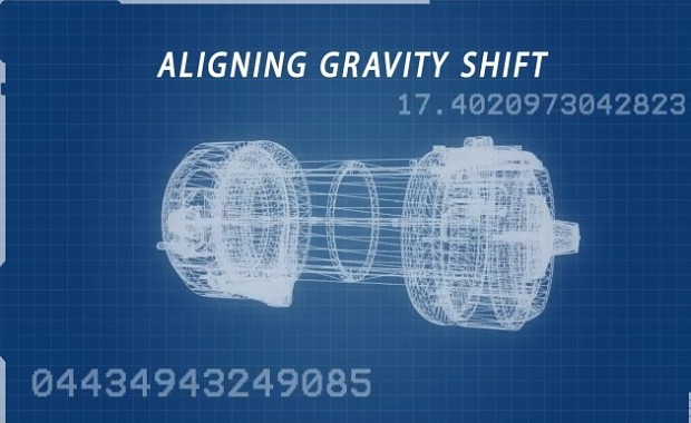 Aligning gravity shift