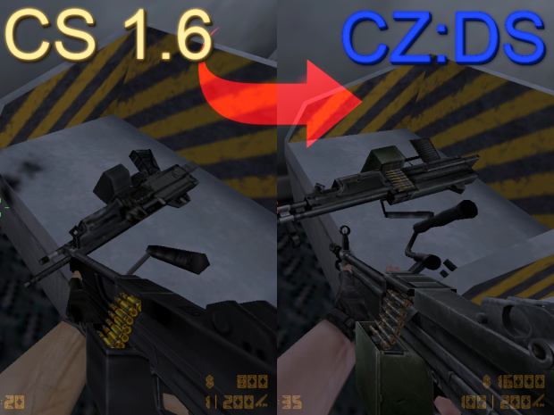 CS Condition Zero Default Weapon Pack For CS 1.6! [Counter-Strike 1.6]  [Mods]