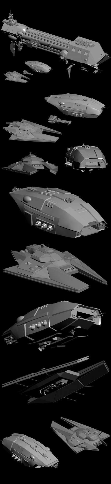Broadside Cruiser and Imperial Escort Carrier