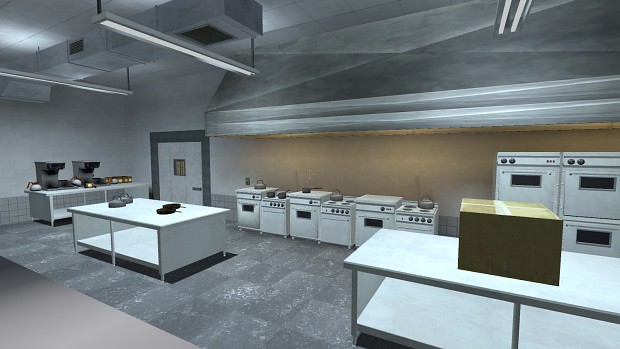 Kitchen, part of a cafeteria